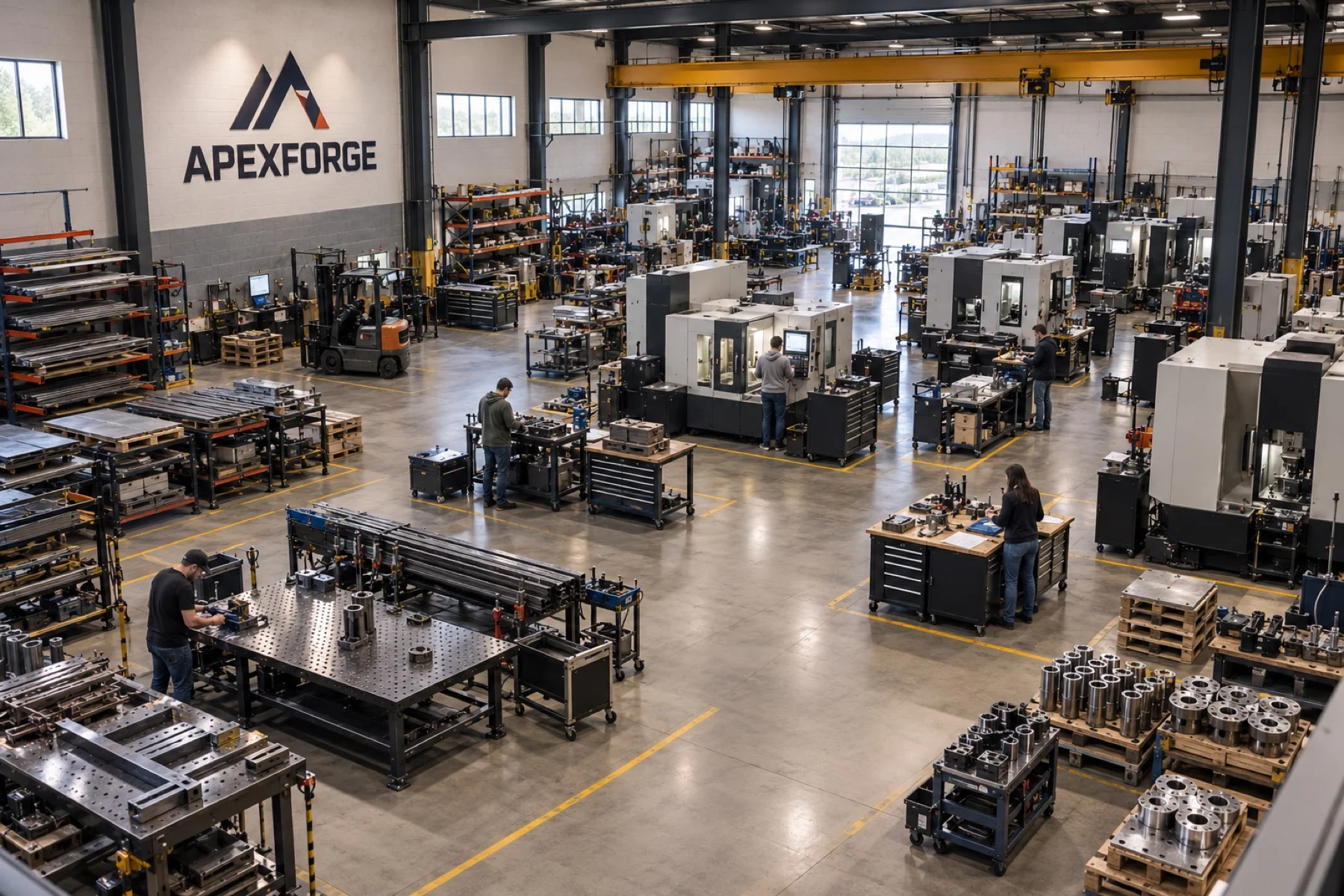 Imagem do projeto industrial ApexForge